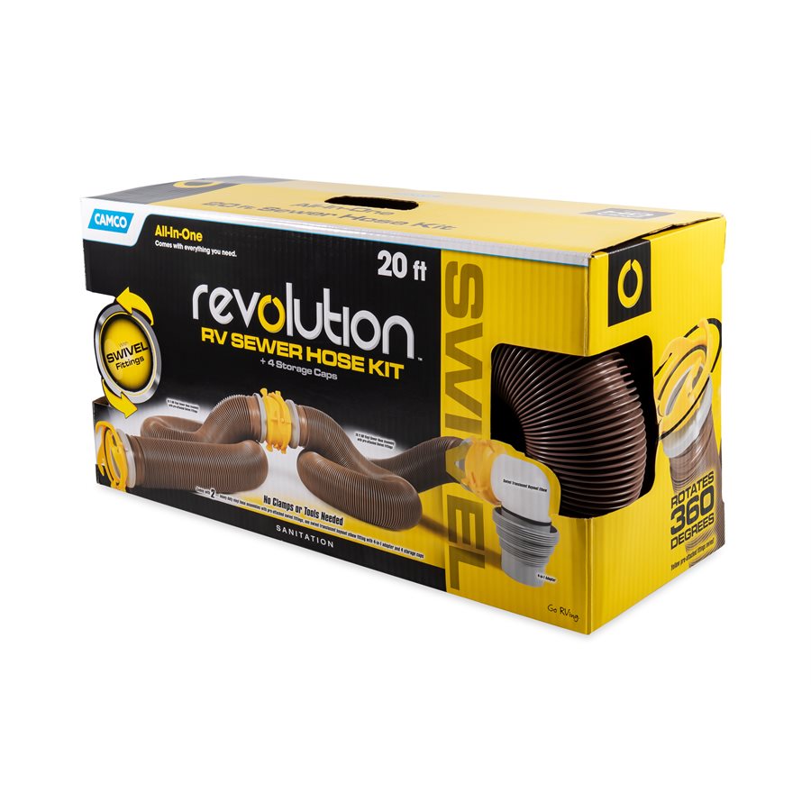 Product of Camco 39625 20 Feet Brown Sewer Hose Yes