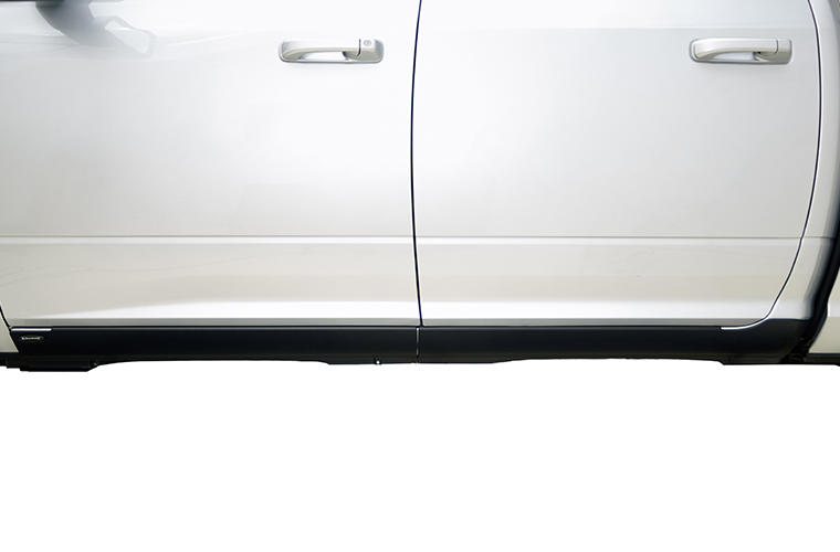 Product of Bushwacker 14067 Black Thermoplastic Olefin Flat Rocker Panel Guard