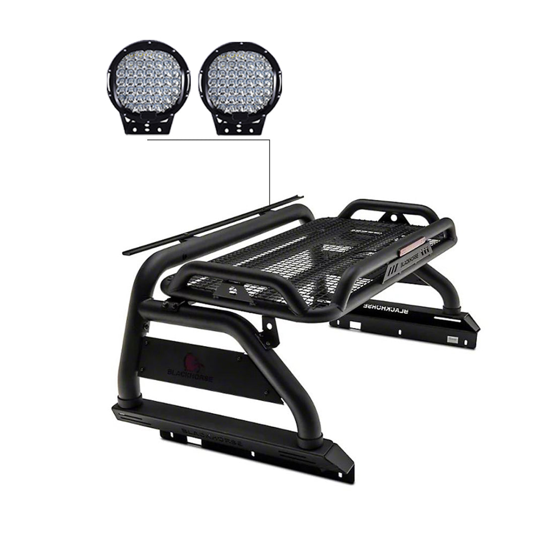 Black Horse Offroad Atr22-Pl69b Truck Bed Bar||atr22-Pl69b_3.Jpg||87||blkatr22pl69b||919244