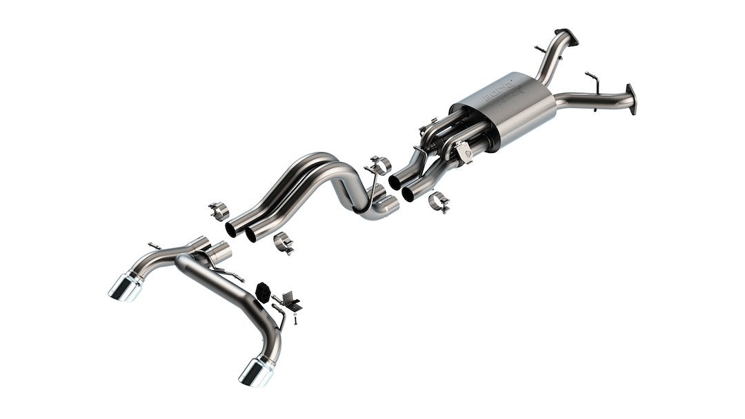 Product of Borla 140934 ATAK ® Series Cat Back System Dual Exhaust System Kit