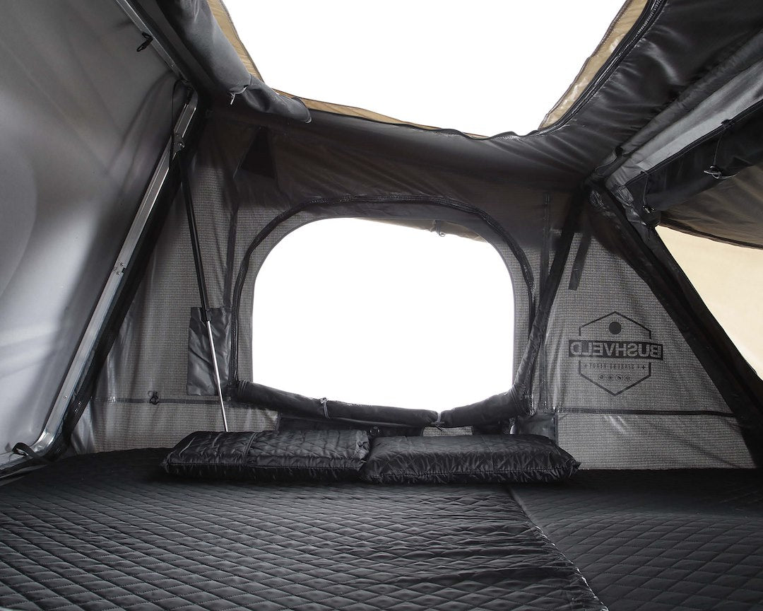Product of Overland Vehicle Systems 18089901 Vehicle Rooftop Polymer Tent Sleeps 4 Adults
