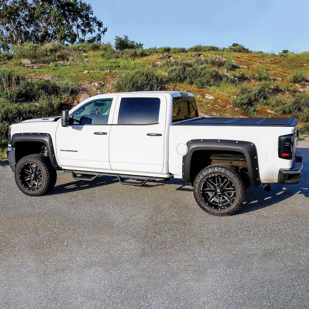 Product of Westin Automotive 20-13725 Outlaw Nerf Bar With Drop Down Steps