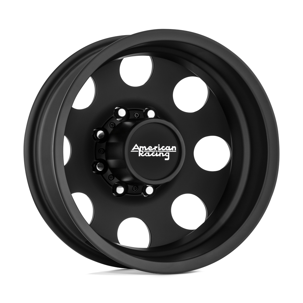 Product of American Racing Wheels 16x6 Black Wheel - 8x6.50 Bolt Pattern