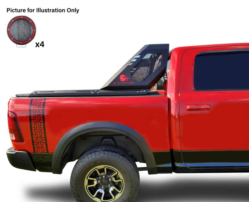 Black Horse Offroad Virb02b-Plfr Truck Bed Bar||virb02b-Plfr_11.Jpeg||95||blkvirb02bpfr||2239549