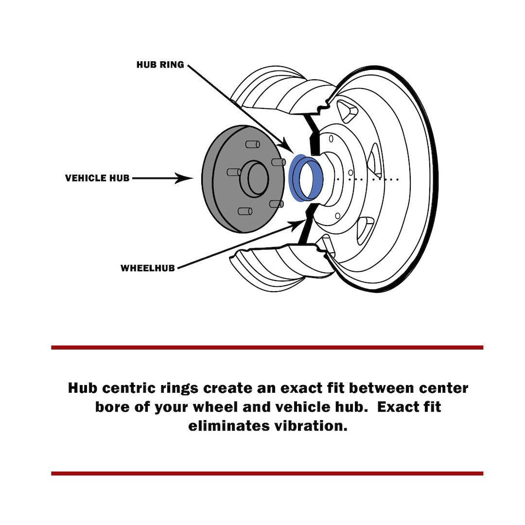 Product of Coyote Wheel Accessories 110-9505 Wheel Hub Centric Ring