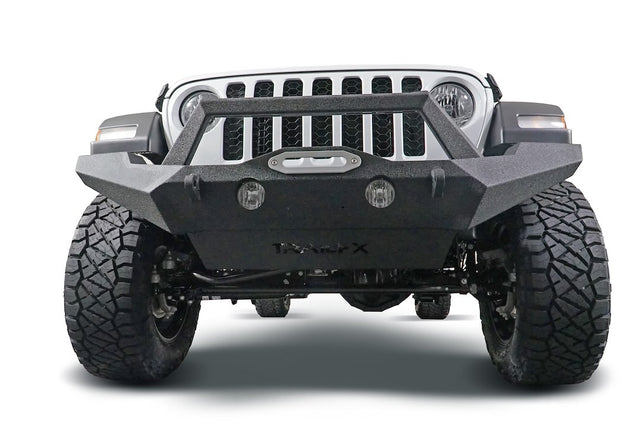 Product of TrailFX JL07T TFX Jeep Products Steel Textured Powder Coated Bumper