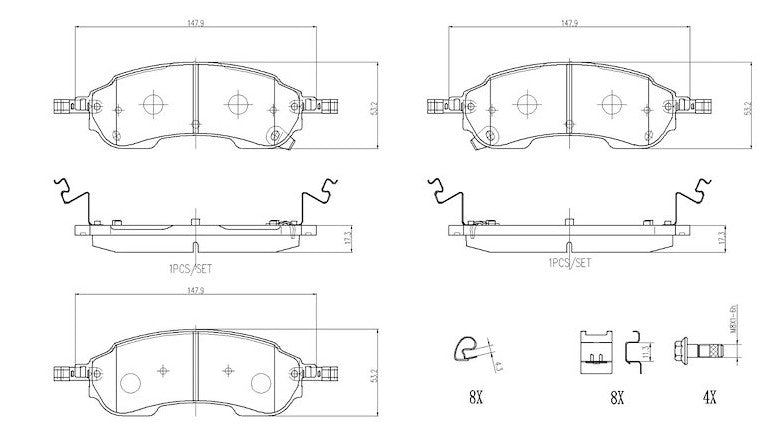 Brembo P24254 Brake Pad||p24254_R.Jpg||87||brmp24254||2091814