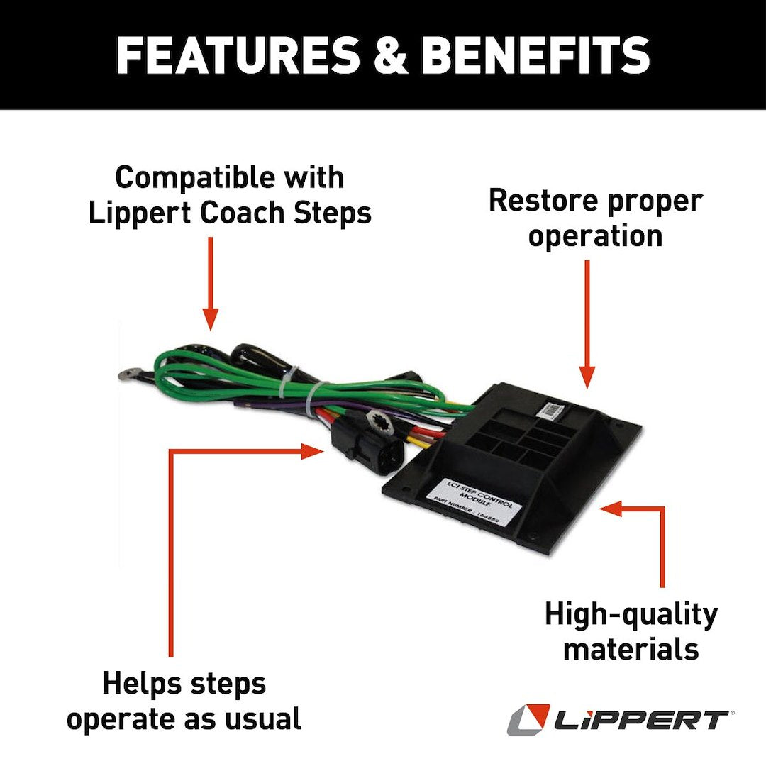Product of Lippert Components 301702 Entry Step Control Module