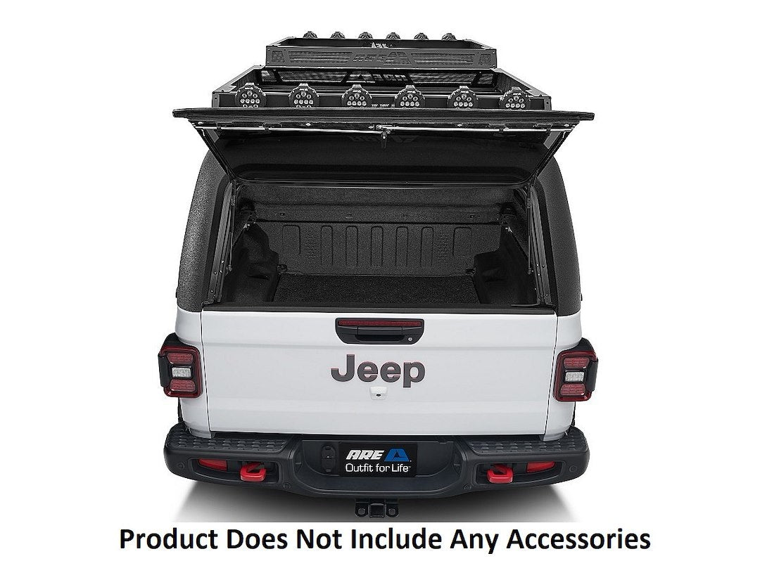 Product of ARE Truck Caps JPGLADCXCLOTR Textured Black Fiberglass 1-Piece Truck Cap