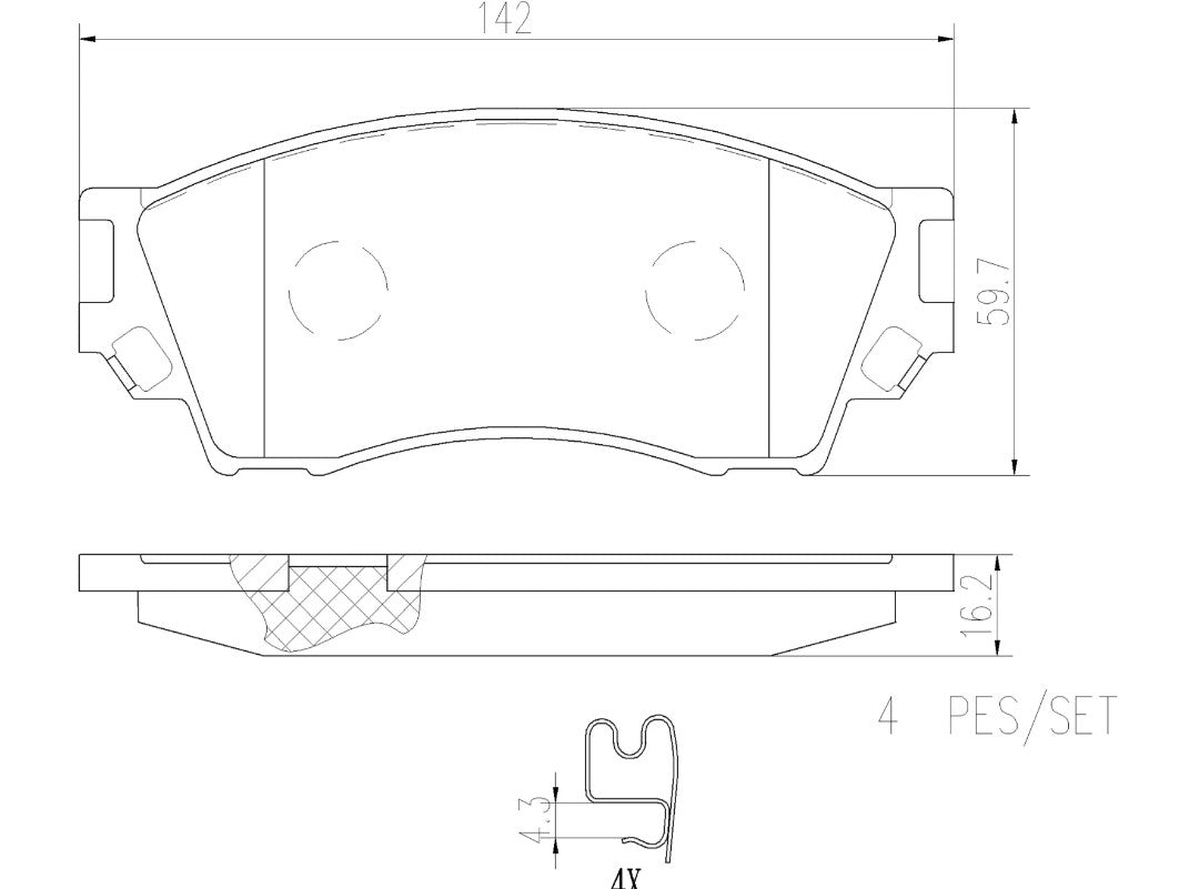 Brembo P49019n Brake Pad||p49019n_2.Jpg||86||brmp49019n||2091720
