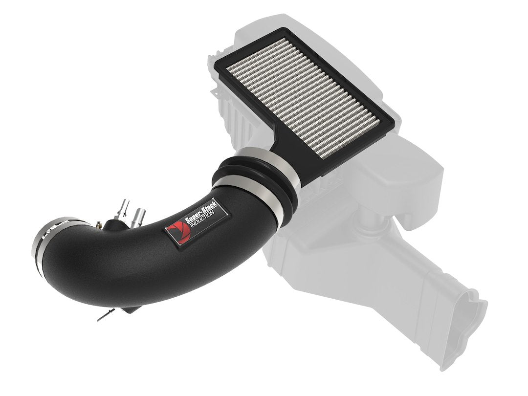 Product of Advanced FLOW Engineering 55-10004D Matte Street Cold Air Intake w/ White Filter
