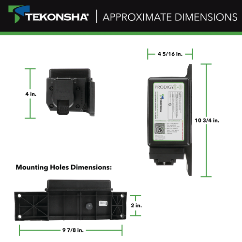 Tekonsha 902502 Trailer Brake Control||||89||t1m902502||1919582