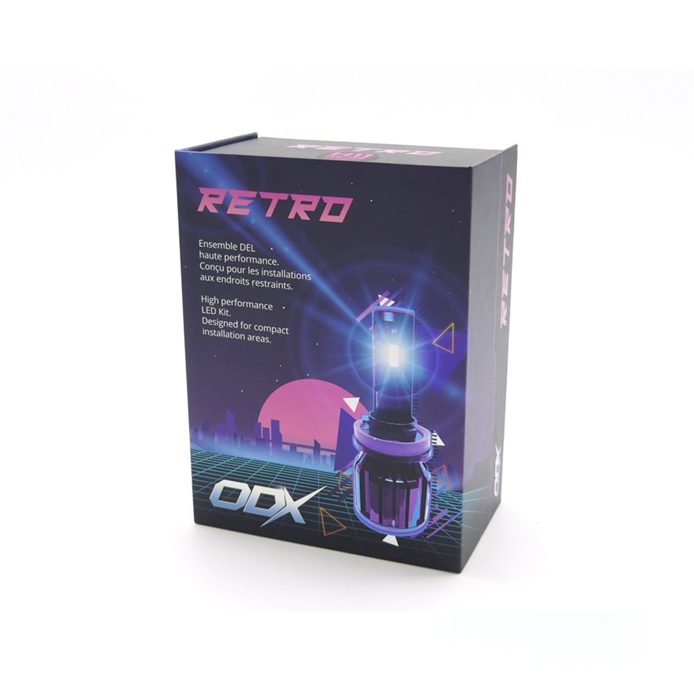 Odx Lighting Ledretro-H13 Headlight Bulb||ledretro-H13_2.Jpg||87||odxretroh13||1277372