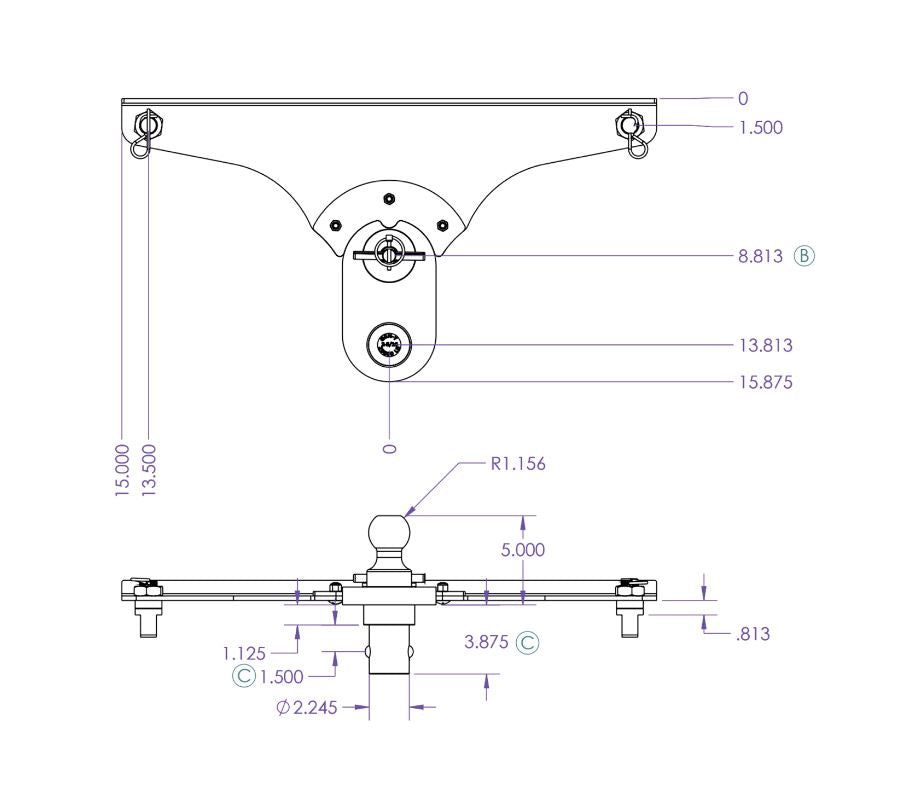 Product of Gen-Y Hitch Gh-21005 Gooseneck Trailer Hitch Ball