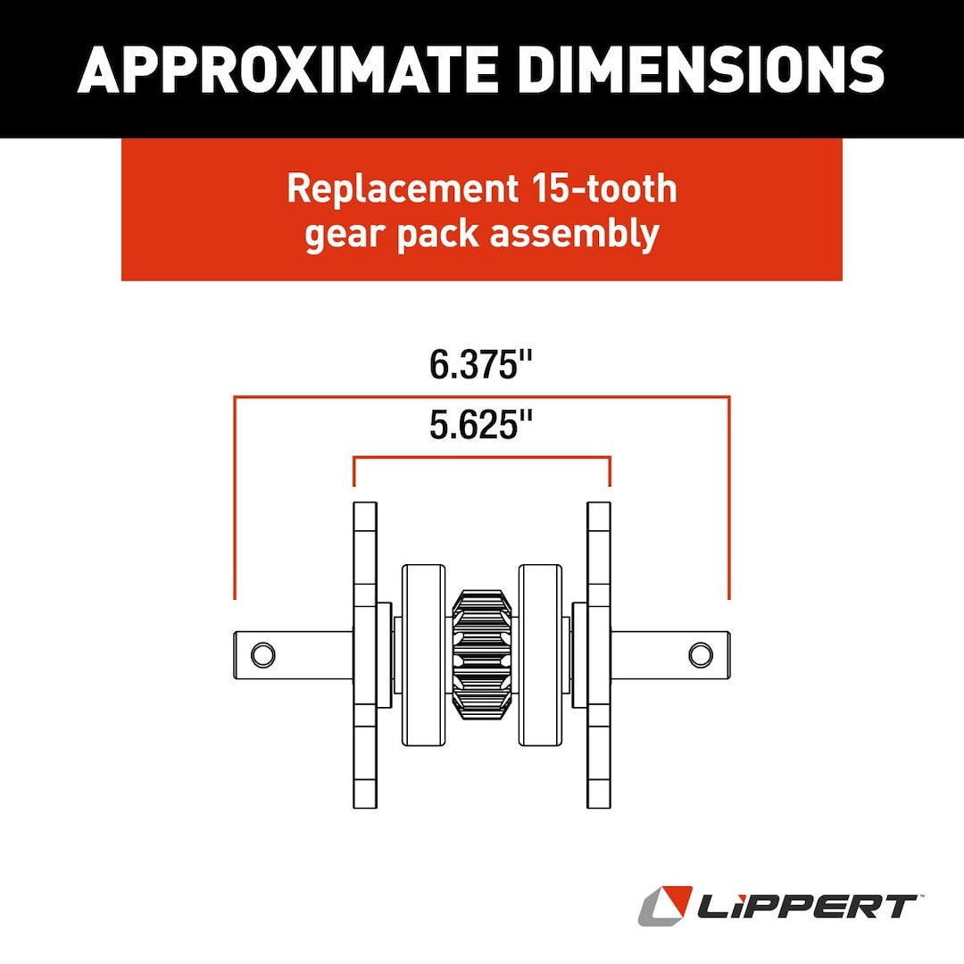 Product of Lippert Components 281331 Slide Out Gear