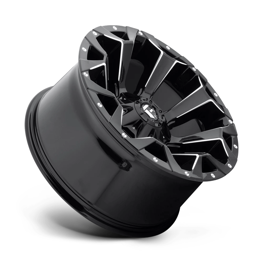 Product of Fuel Off Road 20x9 Black With Natural Accents Wheel - 6x5.31 Bolt Pattern