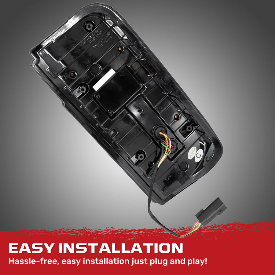 Product of Recon Accessories 264279CL Tail Light Assembly