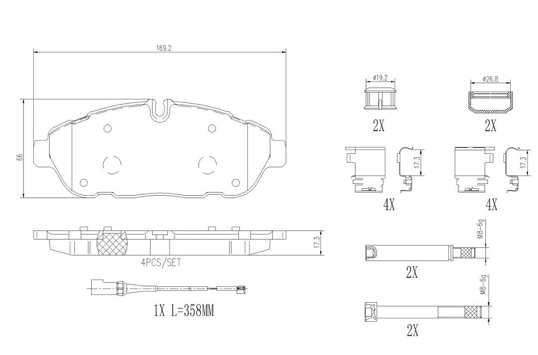 Brembo P24245n Brake Pad||p24245n.Jpg||85||brmp24245n||1709909