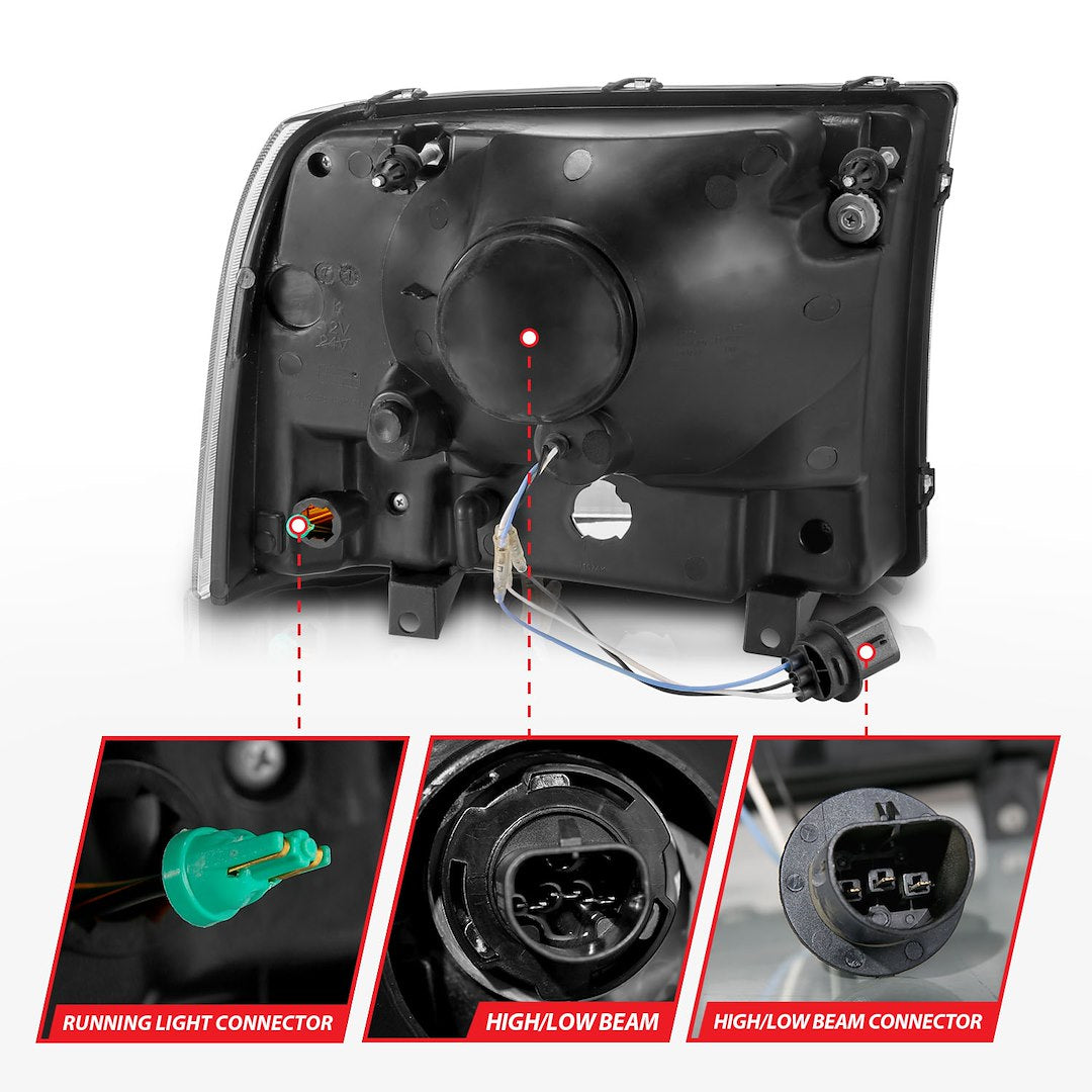 Product of Anzo Usa 111550 Headlight Assembly