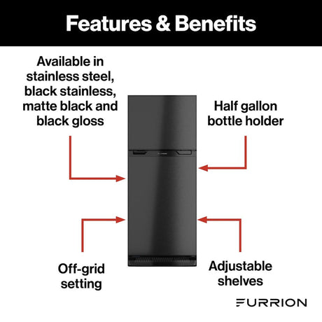 Product of Furrion Llc Fcr08dcgta-Bl Refrigerator