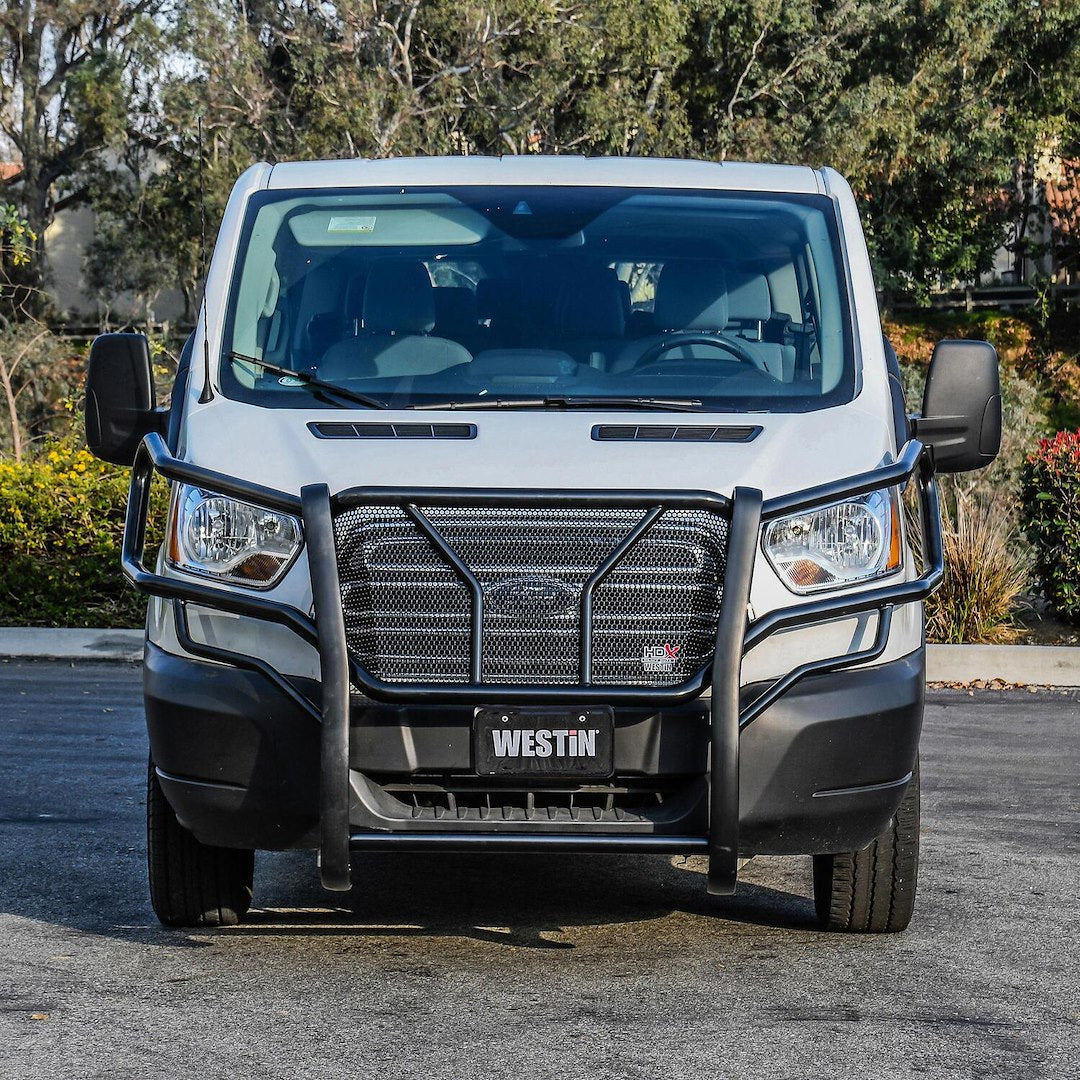 Product of Westin Automotive 57-4055 Grille Guard 1-Piece Black Powder Coated