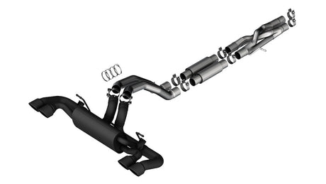 Product of Borla 140892CB S-Type Cat Back System Dual Exhaust System Kit