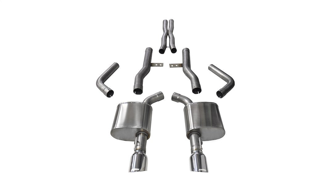 Product of Corsa Performance 14996 Xtreme Cat Back System Dual Exhaust System Kit