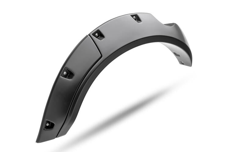 Product of Bushwacker 20960-02 Pocket Style/ Exposed Fasteners Black Fender Flare - Set Of 4