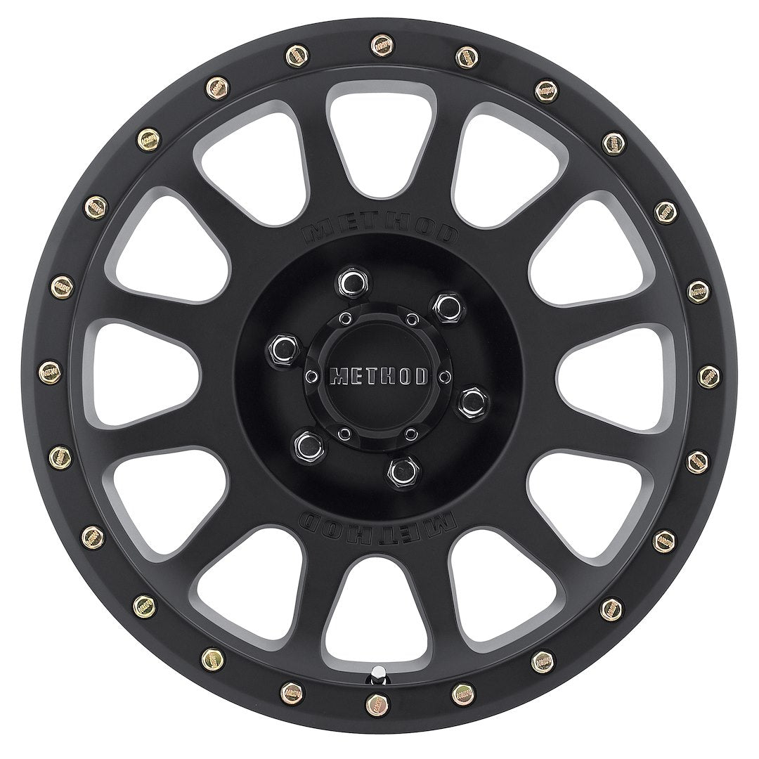 Product of Method Race Wheels 17x8.5 Black Wheel - 6x5.31 Bolt Pattern