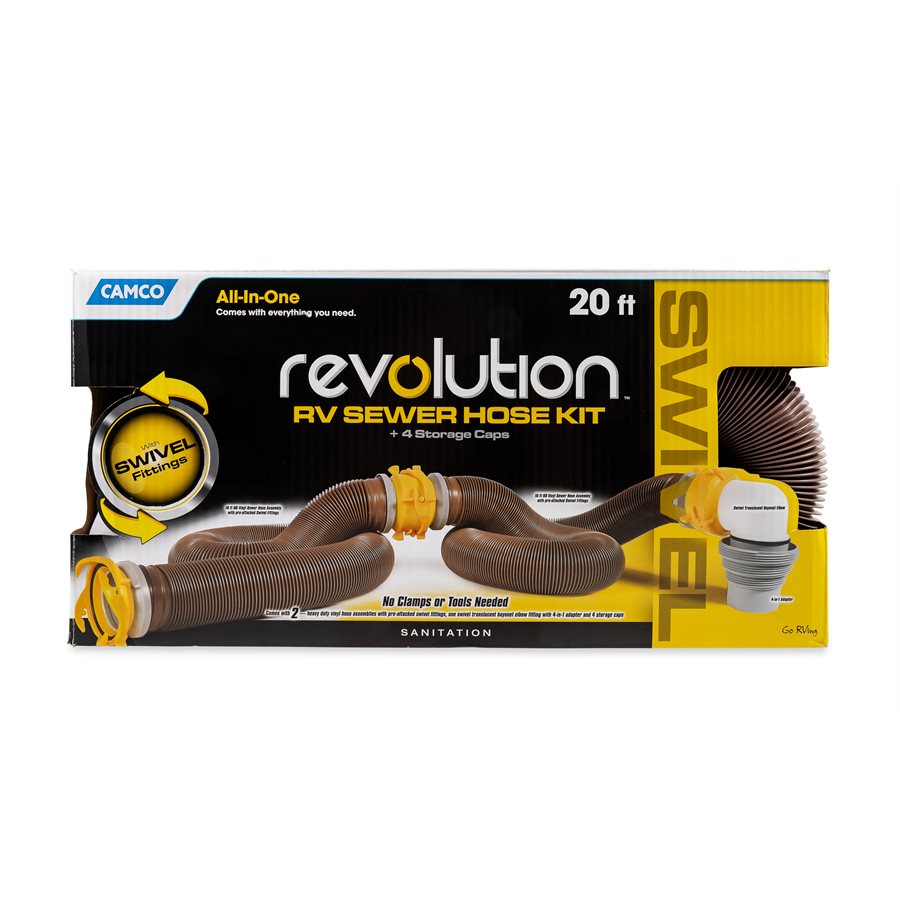 Product of Camco 39625 20 Feet Brown Sewer Hose Yes