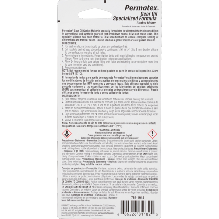 Product of Permatex 81182 Gasket Sealer