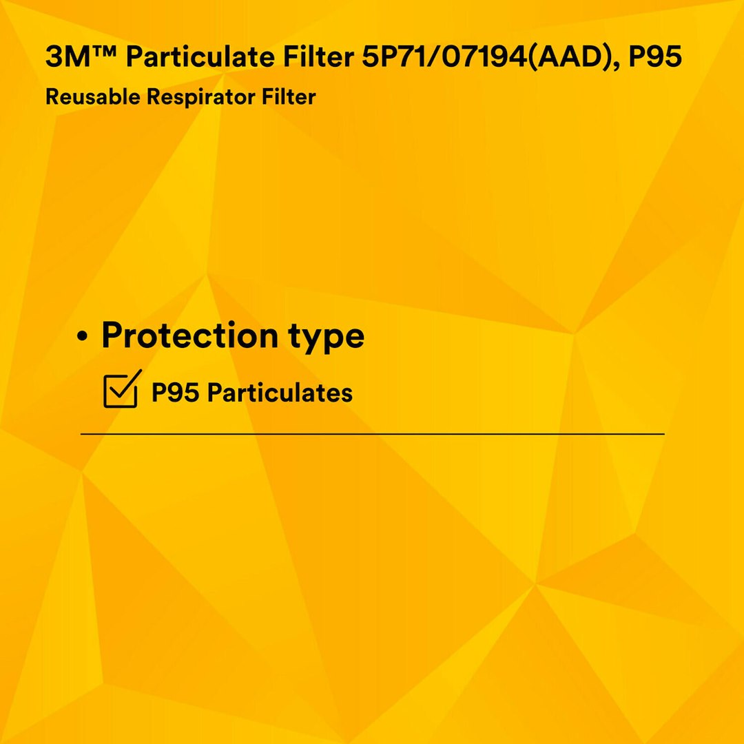 Product of 3m 07194 Respirator Filter