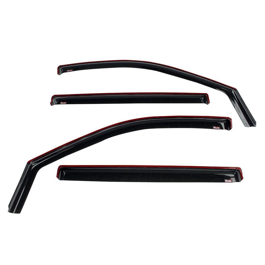 Product of Westin Automotive 72-39429 Wade Wind Deflectors - Slim Design Inside Channel Rainguard