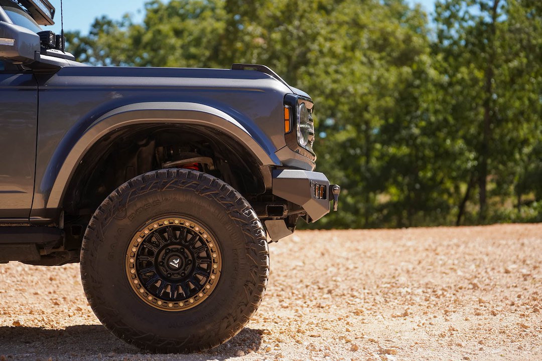 Product of DV8 Offroad FBBR-06 OE Plus Steel Powder Coated Bumper