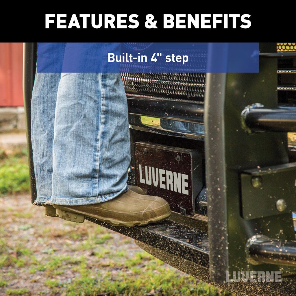 Product of Luverne 321803 Grille Guard 1-Piece Black Powder Coated