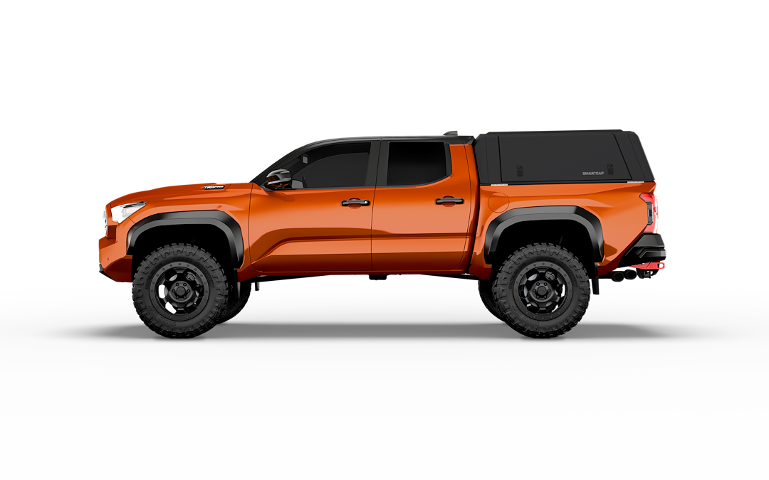 Product of SmartCap EA1312-MB Black Stainless Steel 5-Piece Truck Cap