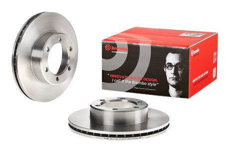 Product of Brembo 09574210C02 Vented 1 Piece Brake Rotor