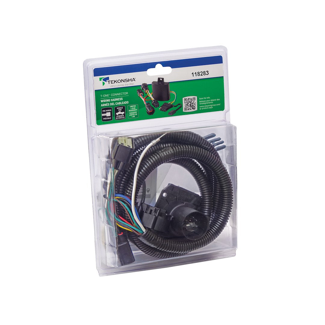 Product of Tekonsha 118283 Vehicle End 4 Flat To 6/ 7 Blade Trailer Wiring Connector