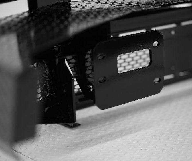 Product of Ranch Hand FBF081BLR Legend Steel Powder Coated Bumper