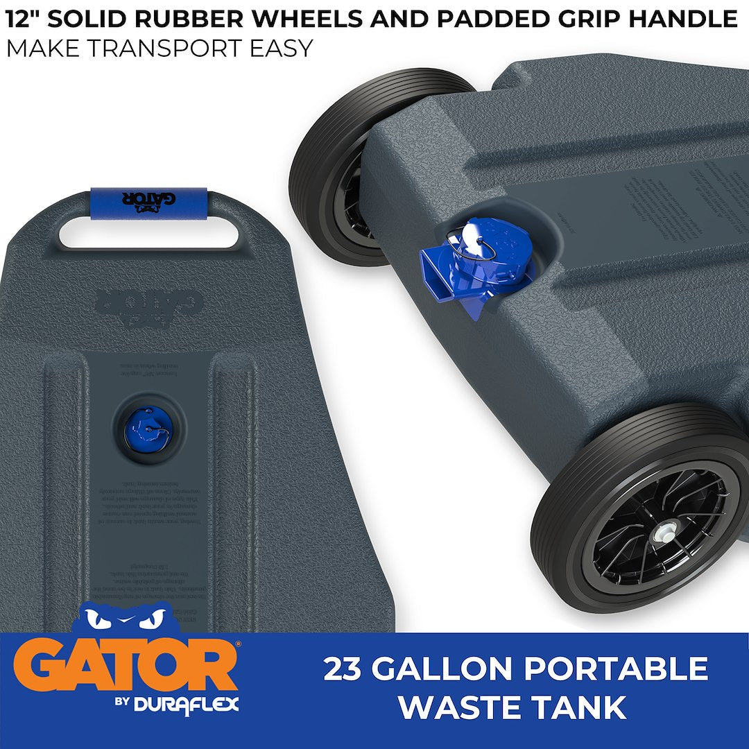 Duraflex 21902g Portable Waste Holding Tank||dur_21902g_23 Gallon Tote Tank_B2c_8.Jpg||92||dur21902g||1611542