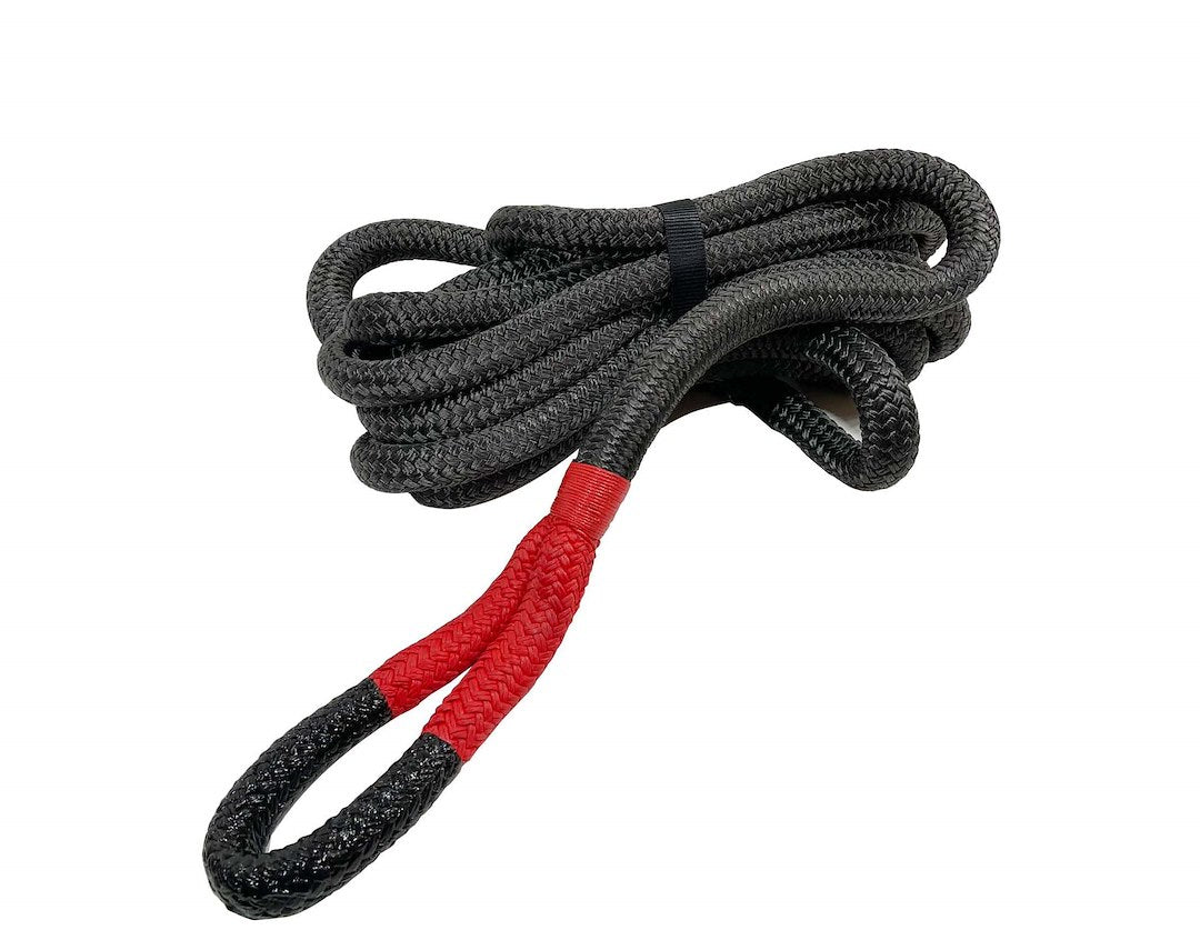 Product of Overland Vehicle Systems 19009916 Recovery Strap 30 Feet Black/ Gray