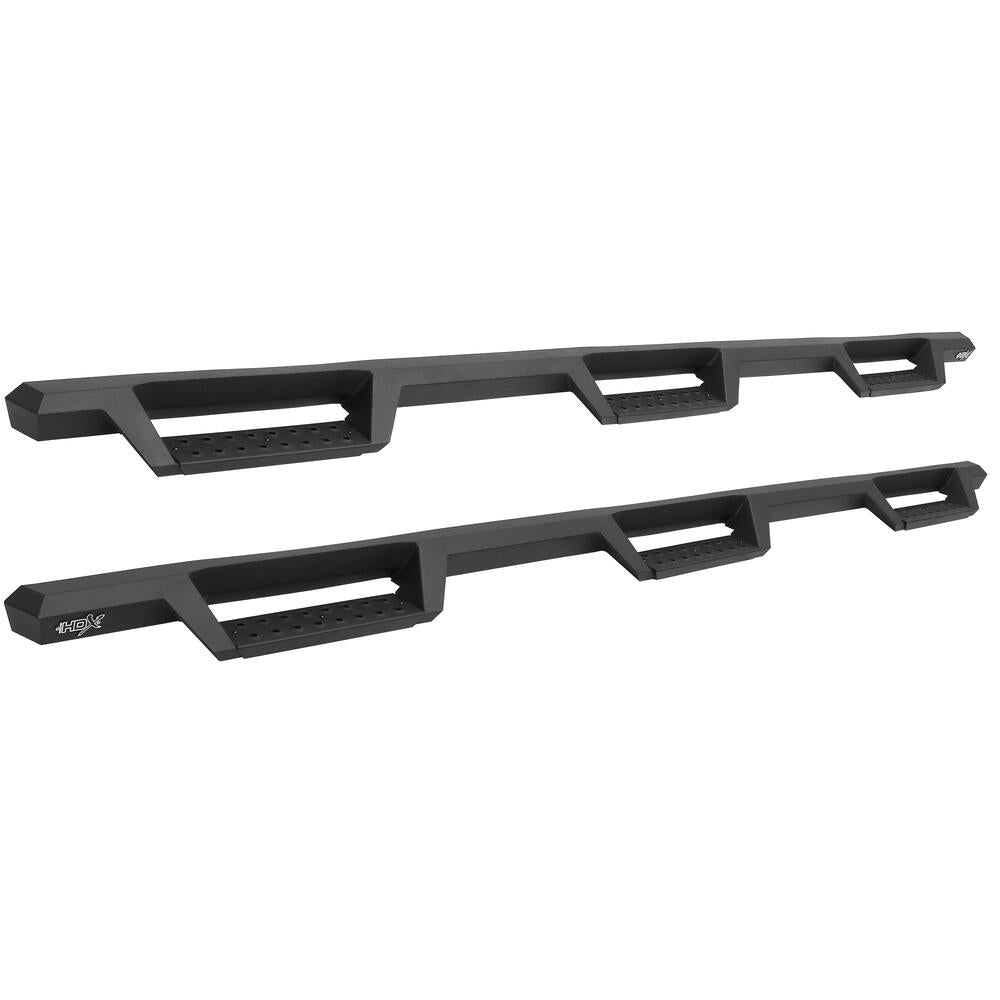 Product of Westin Automotive 56-534585 Black Powder Coated Square Nerf Bar - Truck Wheel To Wheel