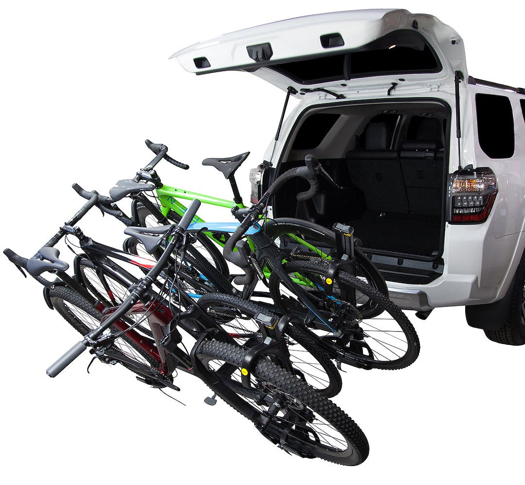 Product of Saris 4026F 4 Bikes Bike Tire Clamp Bike Rack - Receiver Hitch Mount Yes