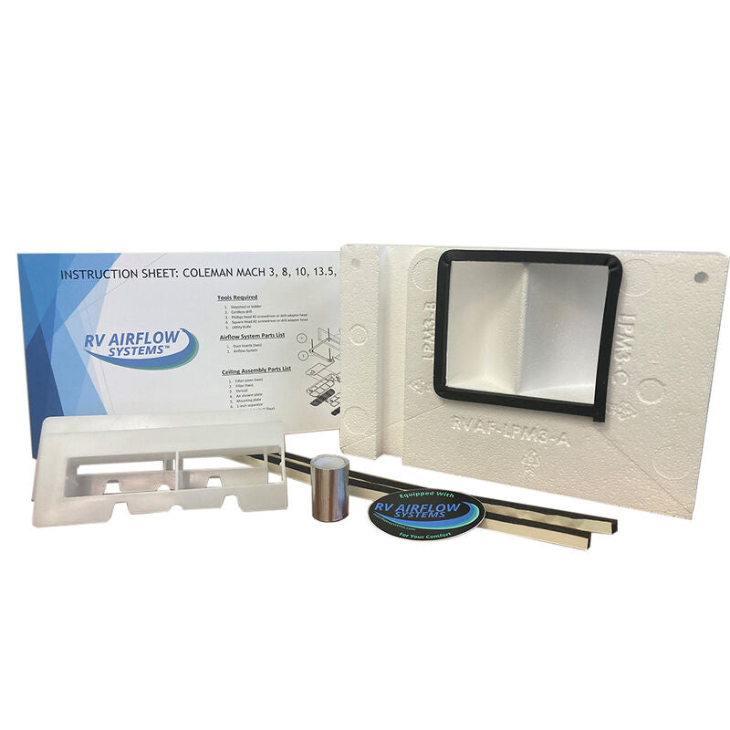 Product of Rv Airflow Systems Rvaf-Lpm3-Kit Air Conditioner Air Flow System