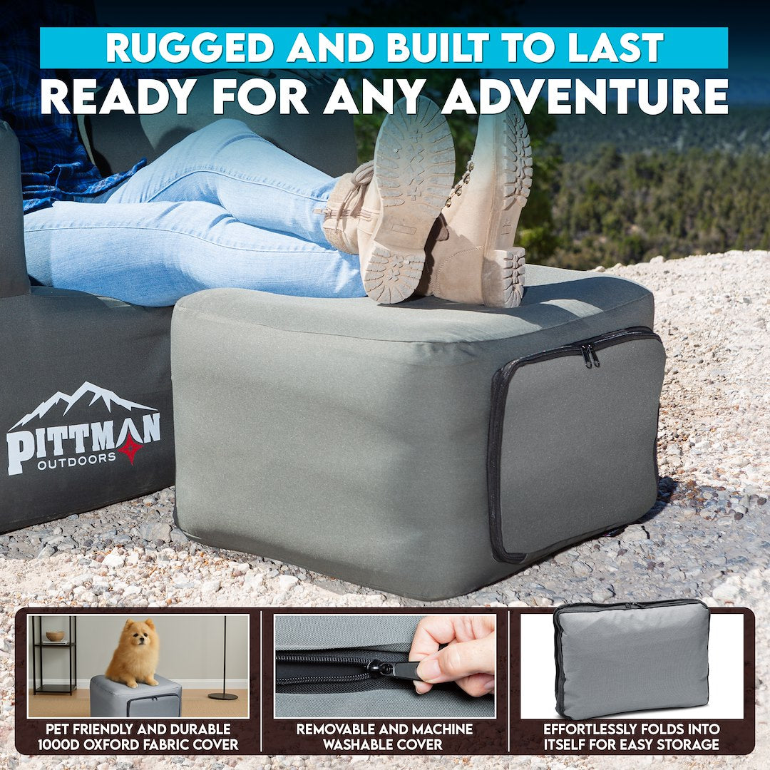 Airbedz By Pittman Outdoors Ppi-Air_Ottoman Inflatable Furniture||ppi-Air_Ottom.Jpg||85||abzppiairotto||1718225