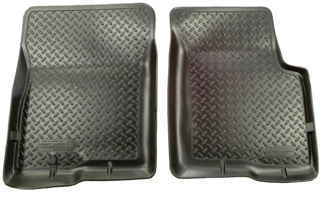 Product of Husky Liner Classic Style ™ 33001 Black Thermoplastic Elastomer (TPE) Floor Liner