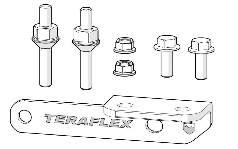 Teraflex 4997192 Cb Radio Antenna Mount||4997192_1.Jpg||86||ter4997192||1513547