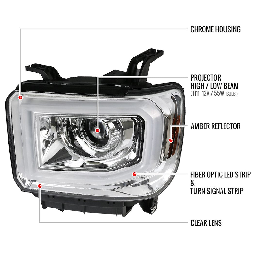 Spec-D Tuning 2lhp-Sie14-Tm Headlight Assembly||2lhp-Sie14-Tm_7.Jpg||92||sdtlhie14tm||939974