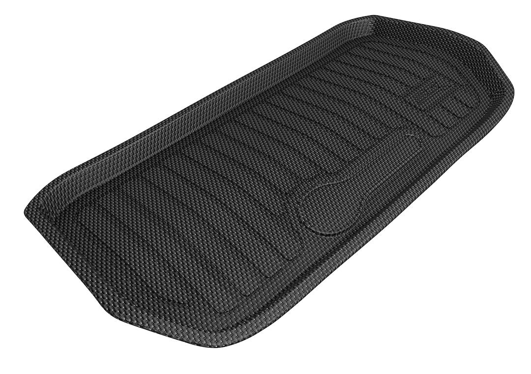 Product of 3D Mats M1TL0191309 Black Thermoplastic Rubber Of Carbon Fiber Texture Front Cargo Area Cargo Area Liner