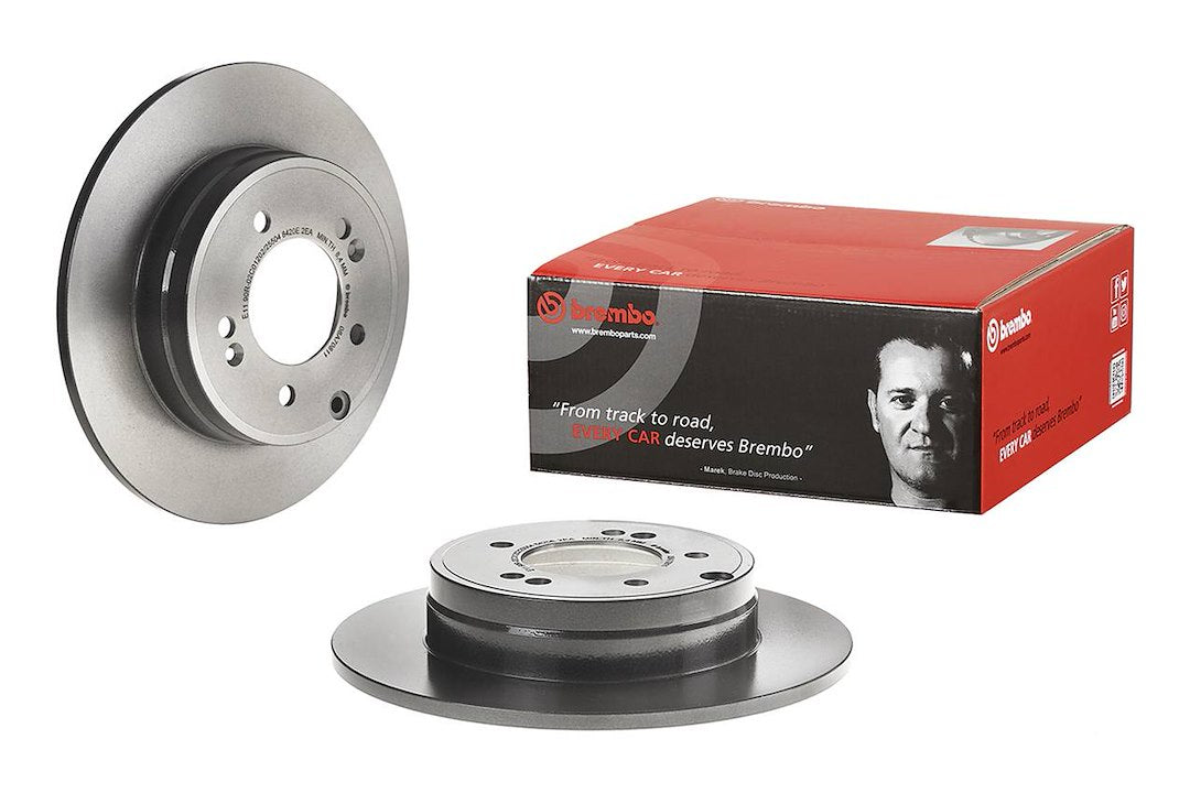 Product of Brembo 08A70811C02 Solid 1 Piece Brake Rotor
